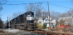 9:59 finds RP1 passing through the Broad Street grade crossing.